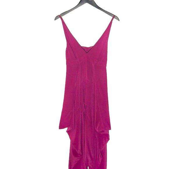 Balenciaga Dresses & Skirts - Balenciaga 2007 Magenta Silk Tank Dress
